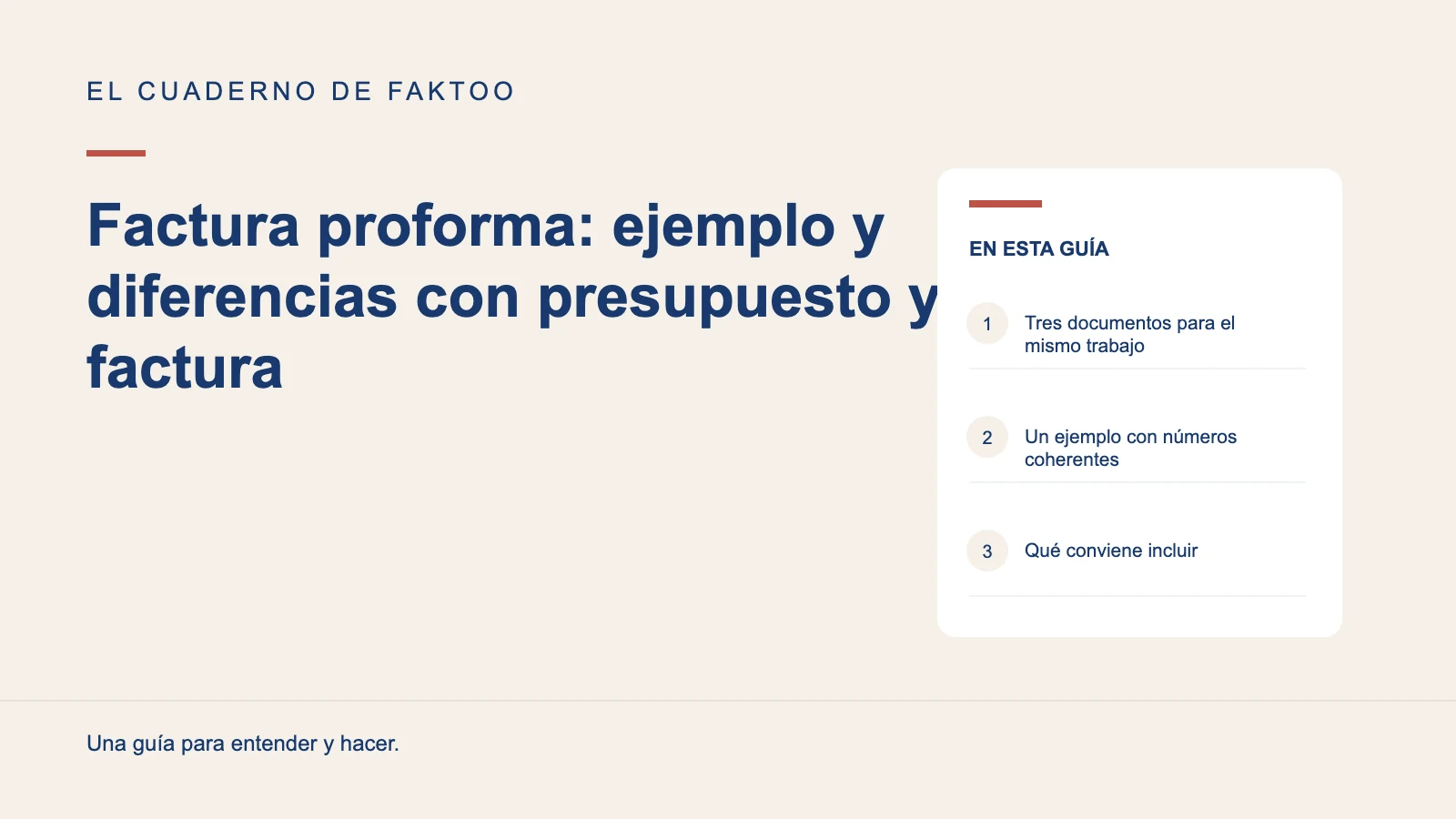 Diagrama editorial: Factura proforma: ejemplo y diferencias con presupuesto y factura
